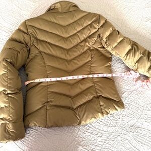 Gold Satin Eddie Bauer Puffer
